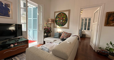 Exclusive Listing, Renovated Building offering ground level and upper level residences with garage in prime location Agia Zoni.