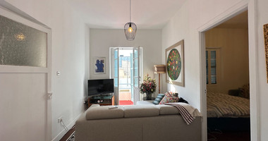 Exclusive Listing, Renovated Building offering ground level and upper level residences with garage in prime location Agia Zoni.