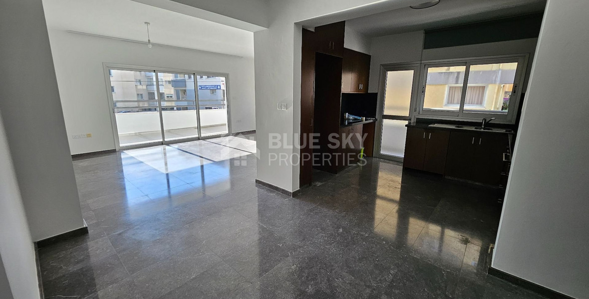 Spacious-Unfurnished Three Bedroom Apartment to Rent in Apostolou Petrou Pavlou