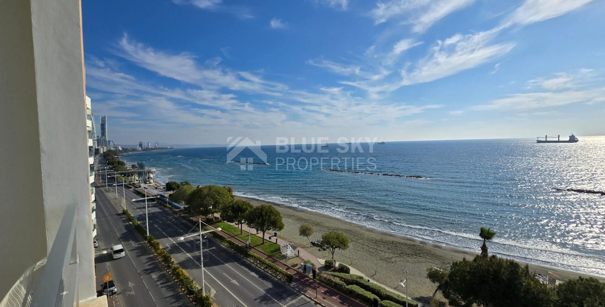 Spacious Fully Furnished Three Bedroom Apartment with Sea View in Agia Trias, Limassol