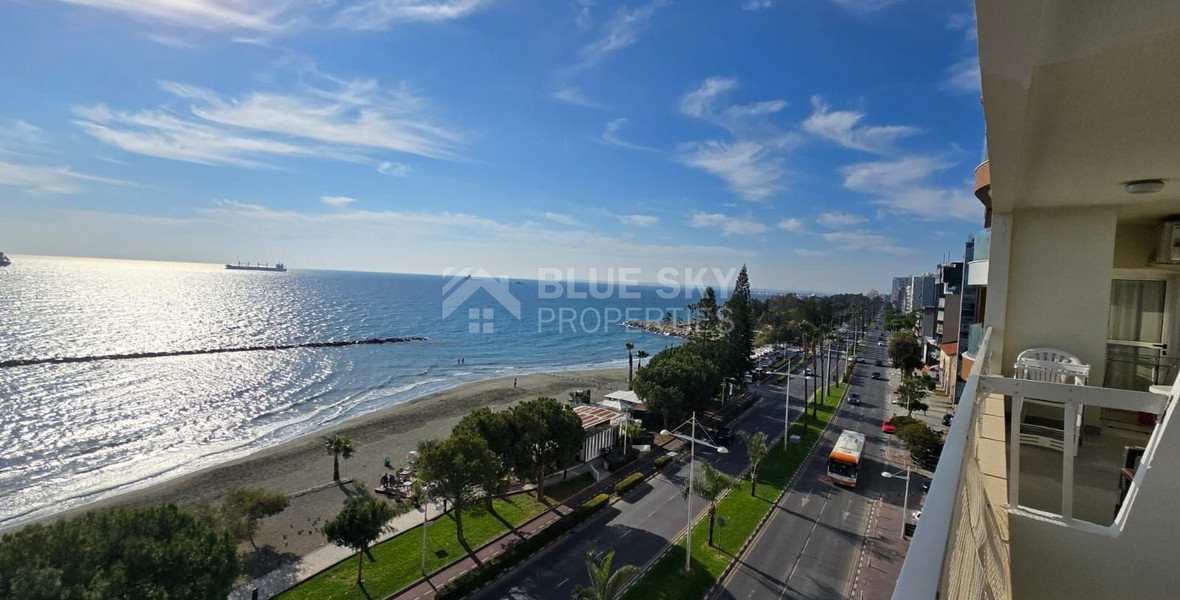 Spacious Fully Furnished Three Bedroom Apartment with Sea View in Agia Trias, Limassol