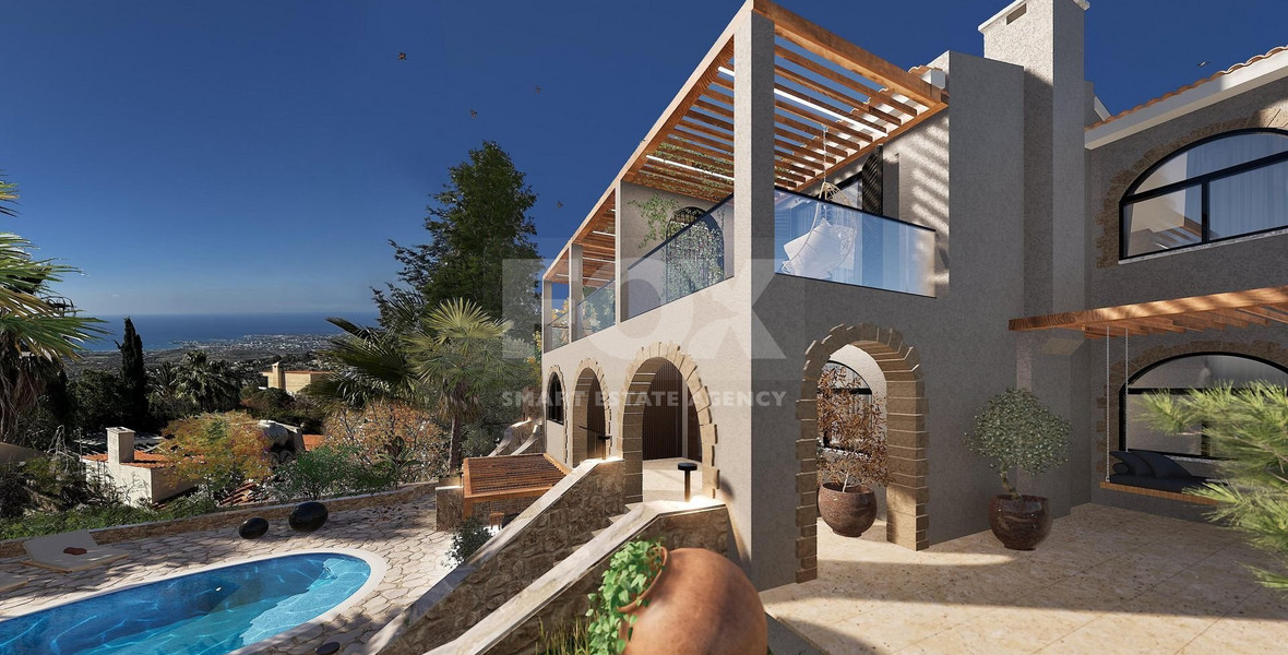 Three bedroom stunning villa , in Tala Paphos