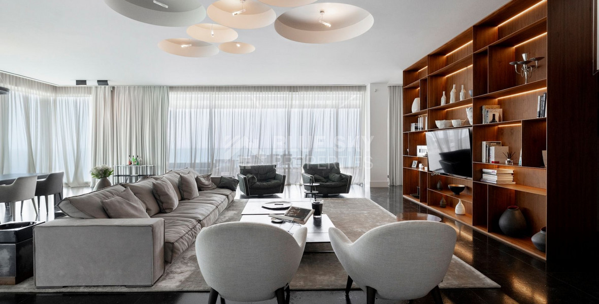 For Sale Two-Level 4 Bedroom Penthouse with Sea View in Neapoli, Limassol