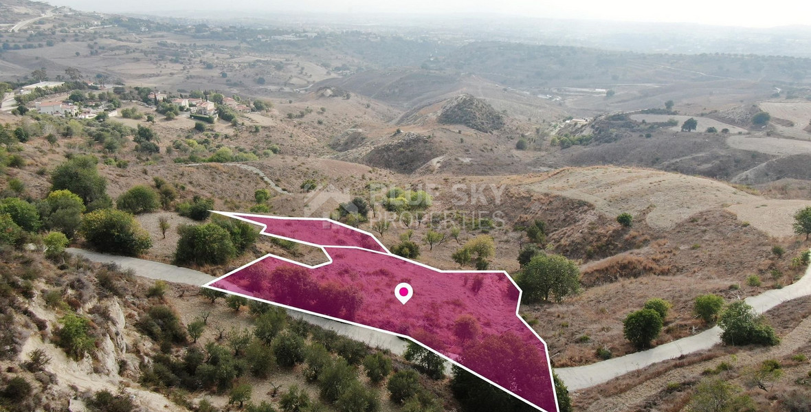 Residential field in Armou community, Paphos