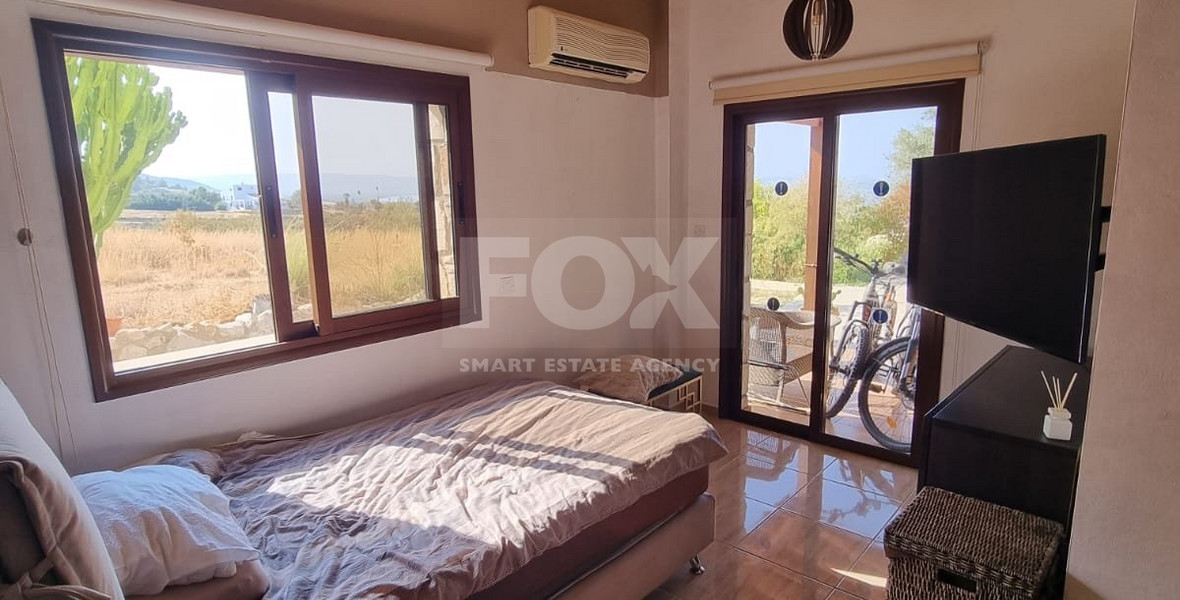 For Sale: Stunning Detached Villa on a large plot with Sea View and Pool in Agia Marina Chrysochous