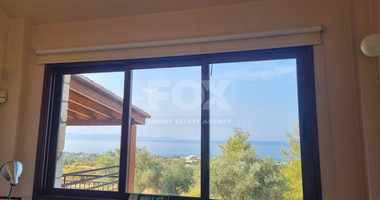 For Sale: Stunning Detached Villa on a large plot with Sea View and Pool in Agia Marina Chrysochous