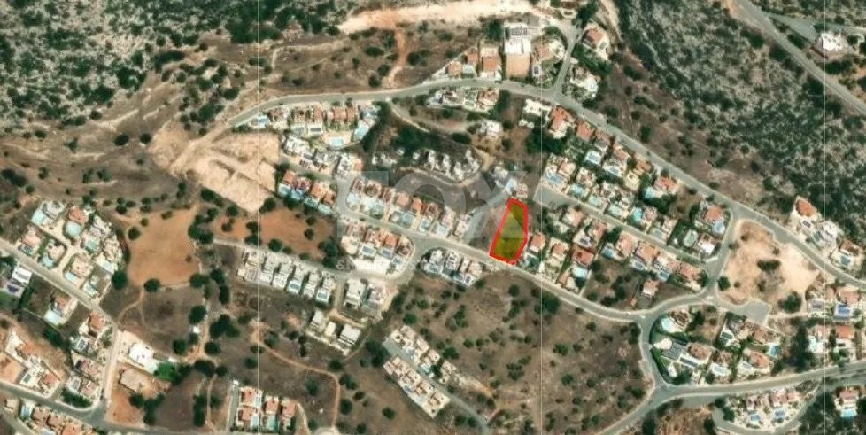 Large Sea View Building Plot in Pegeia