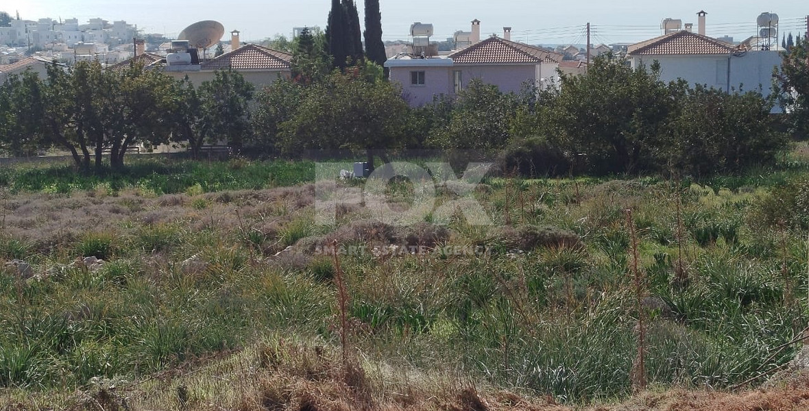 Large Sea View Building Plot in Pegeia