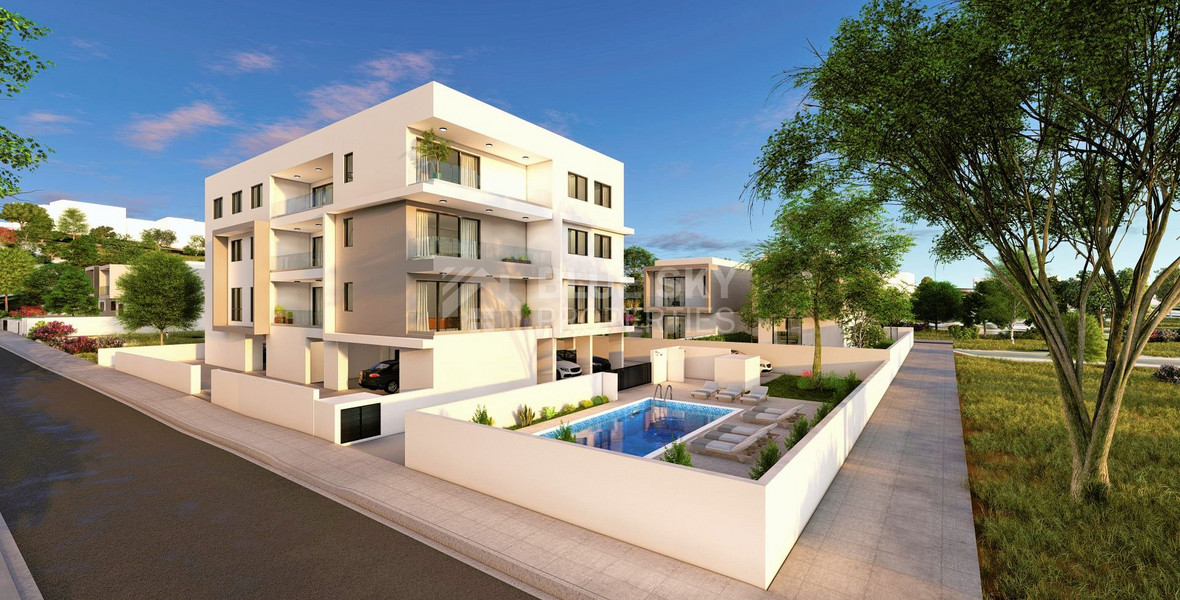 Two bedroom luxury apartment in Paphos