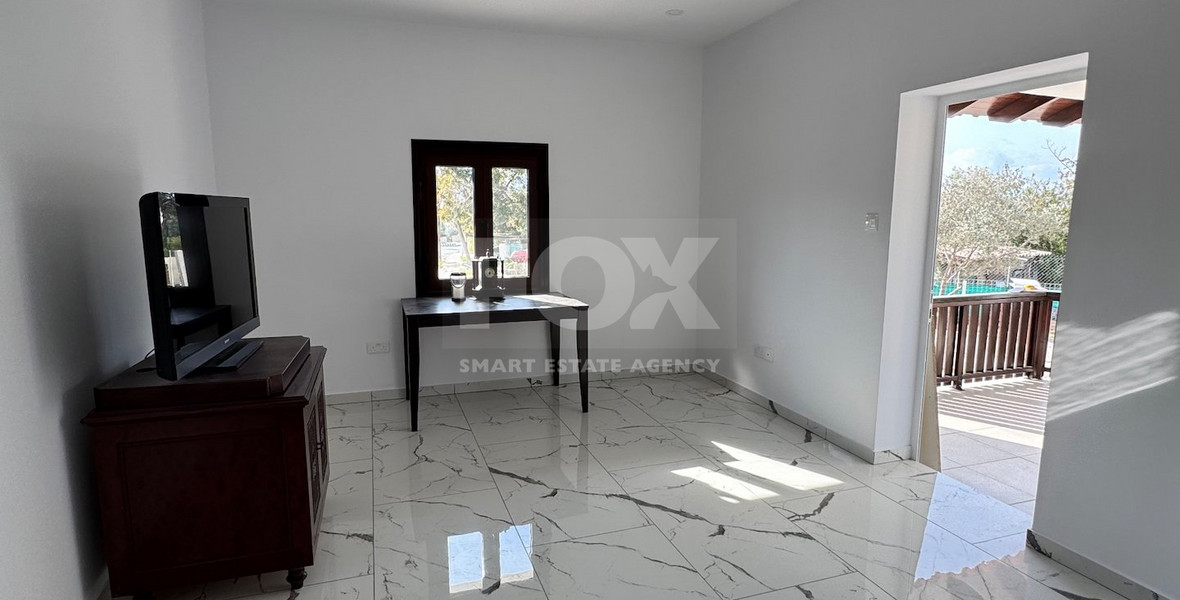 For Sale: Charming & Renovated 2-Bedroom Bungalow in Acheleia, Paphos