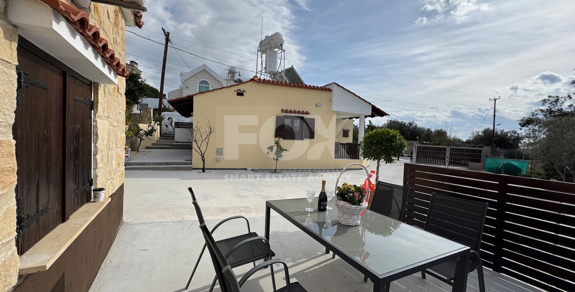 For Sale: Charming & Renovated 2-Bedroom Bungalow in Acheleia, Paphos
