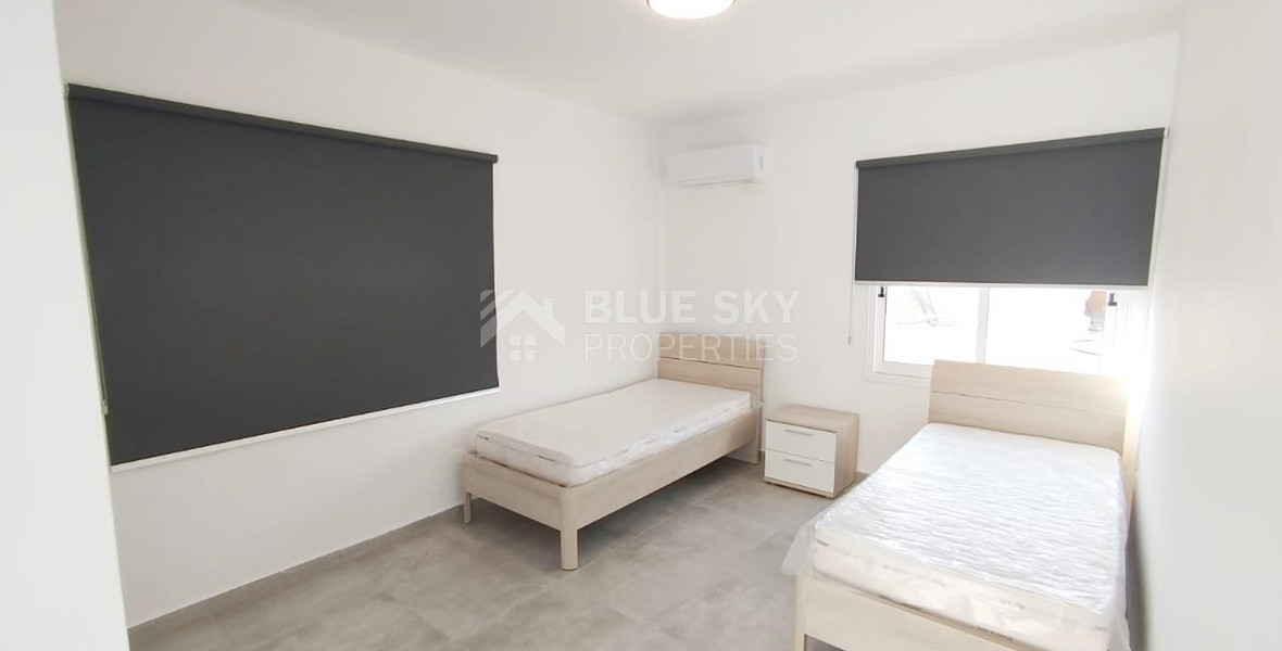 Modern and Spacious Three Bedroom Top Floor Apartment  with Roof Garden in Geroskipou