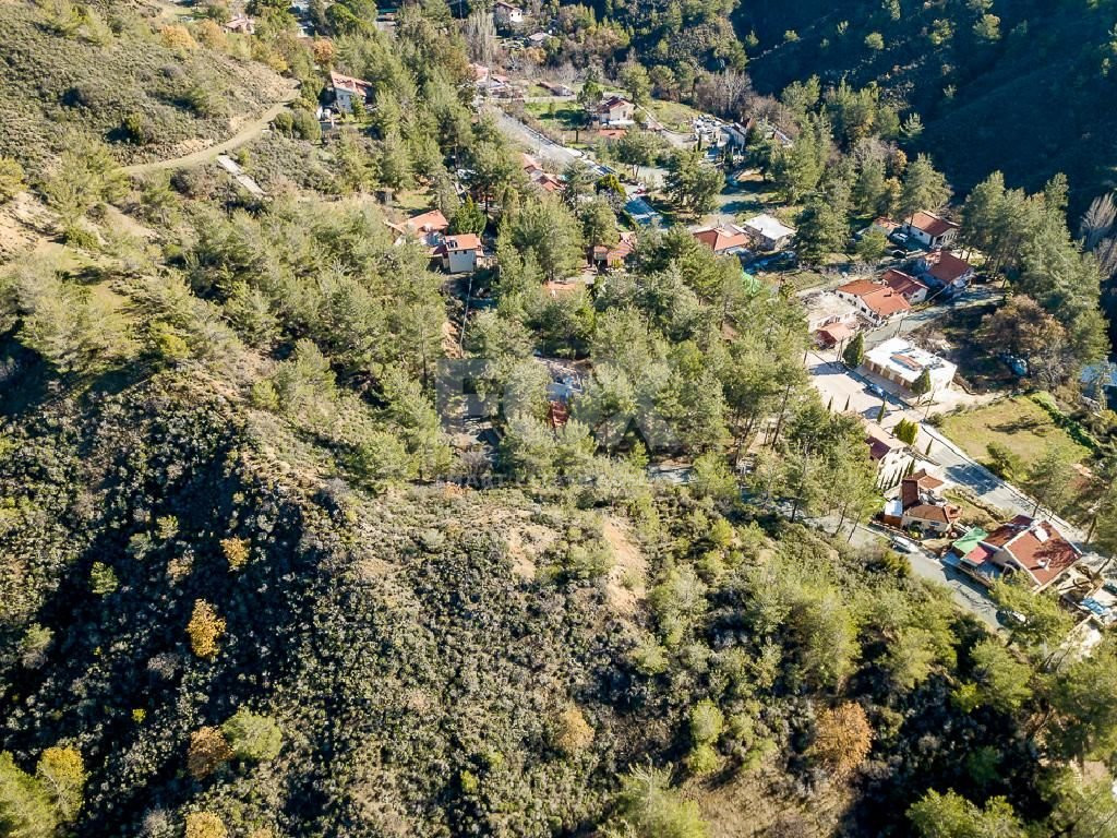 Spacious 843 m2 Plot for Sale in Kato Platres, Limassol