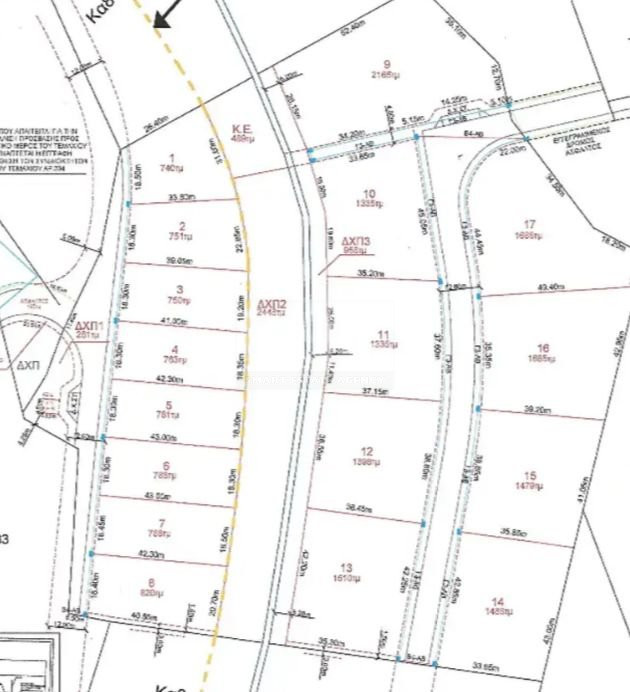 Residential Plot for Sale in Ypsonas – 763 sq.m.