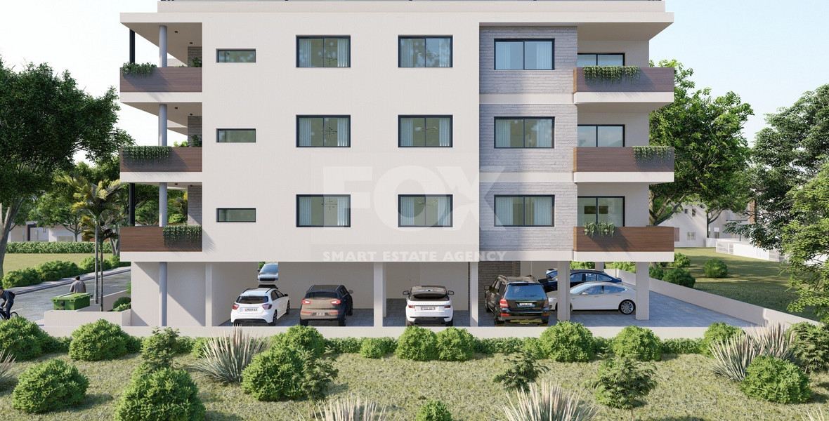 Spacious new two bedroom apartment in the center of Paphos