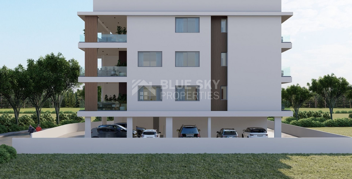 Spacious new two bedroom apartment in the center of Paphos