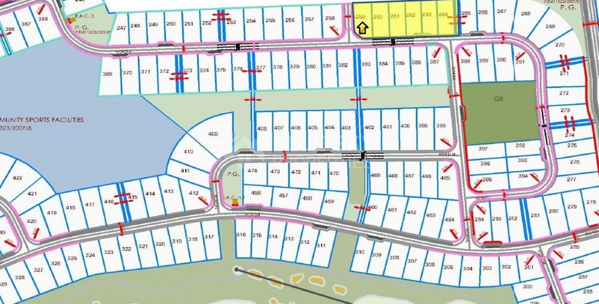 Large plot of 693 m2 for sale in Tserkezoi, Limassol