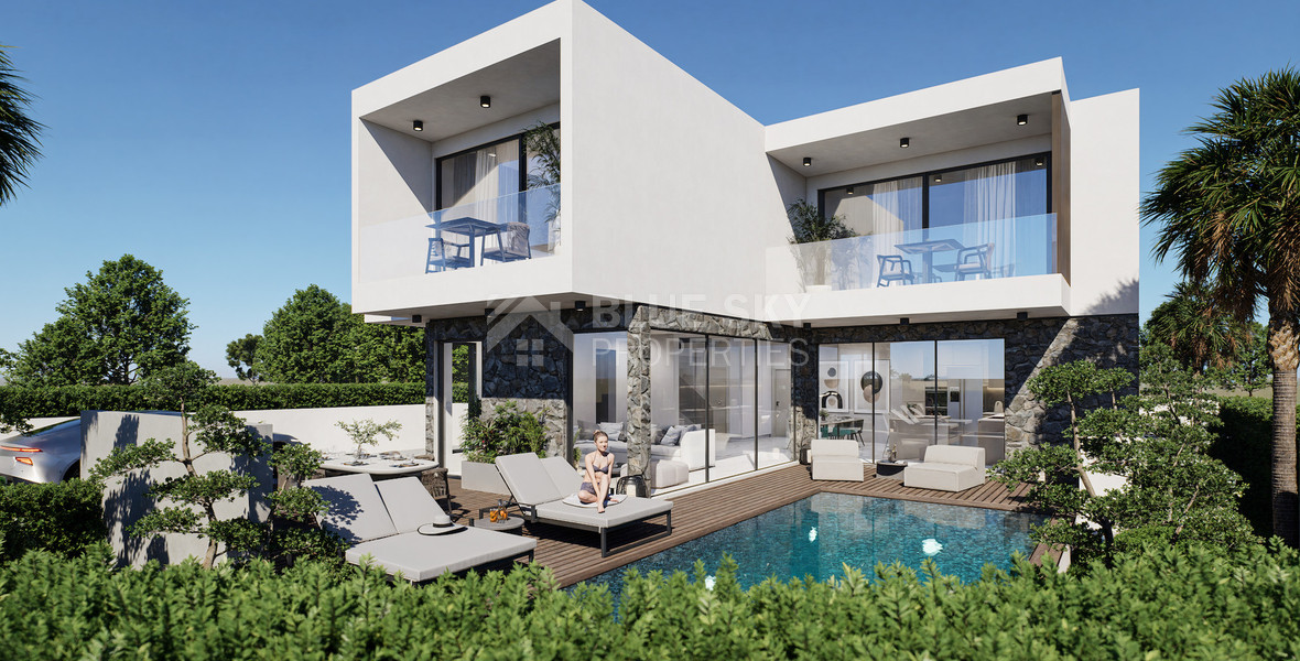 Luxury Four Bedroom Sea Caves Villa for Sale,  in Peyia, Paphos | Sea View