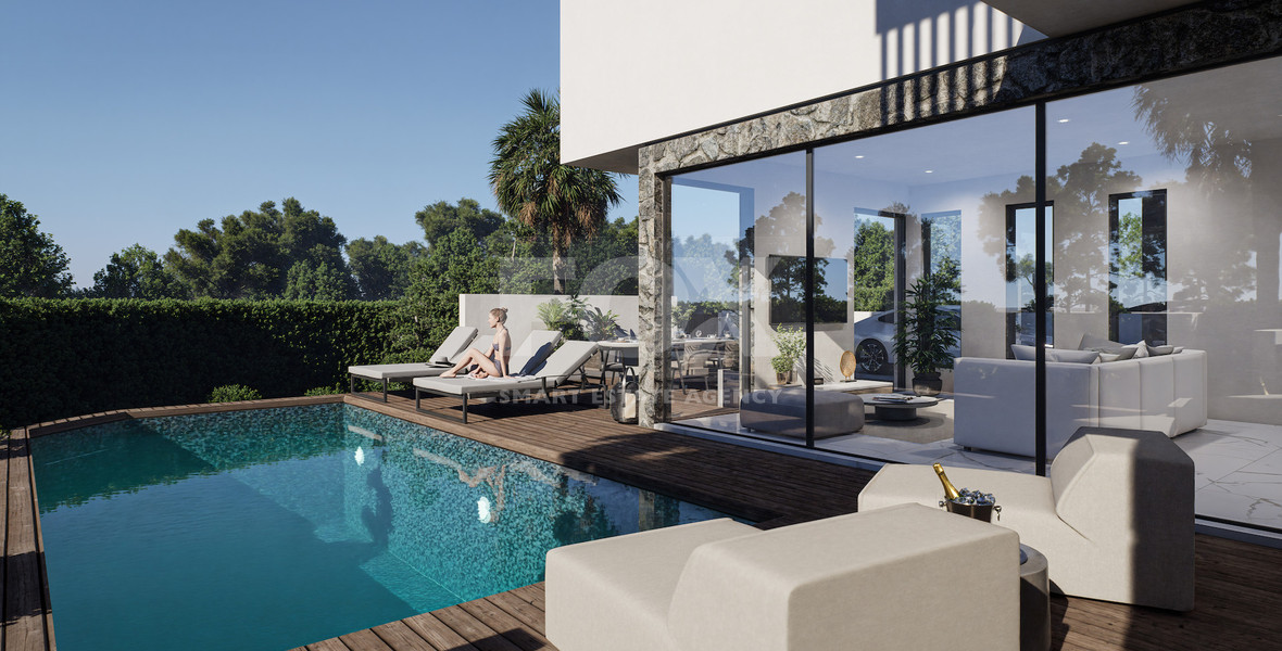 Luxury Four Bedroom Sea Caves Villa for Sale,  in Peyia, Paphos | Sea View