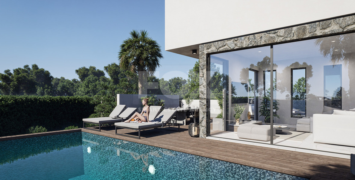 Luxury Four Bedroom Sea Caves Villa for Sale,  in Peyia, Paphos | Sea View