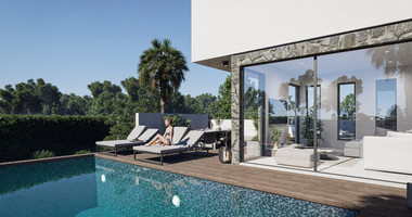Luxury Four Bedroom Sea Caves Villa for Sale,  in Peyia, Paphos | Sea View