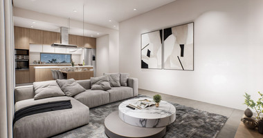 For sale , three bedroom apartment in Universal area near Paphos center