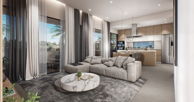 For sale , three bedroom apartment in Universal area near Paphos center