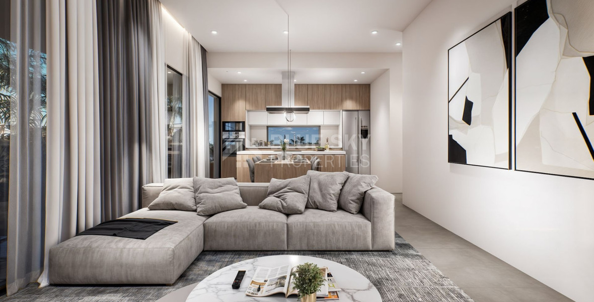 For sale , three bedroom apartment in Universal area near Paphos center