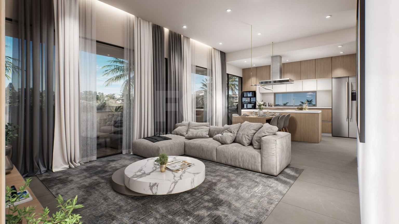 For sale , three bedroom apartment in Universal area near Paphos center