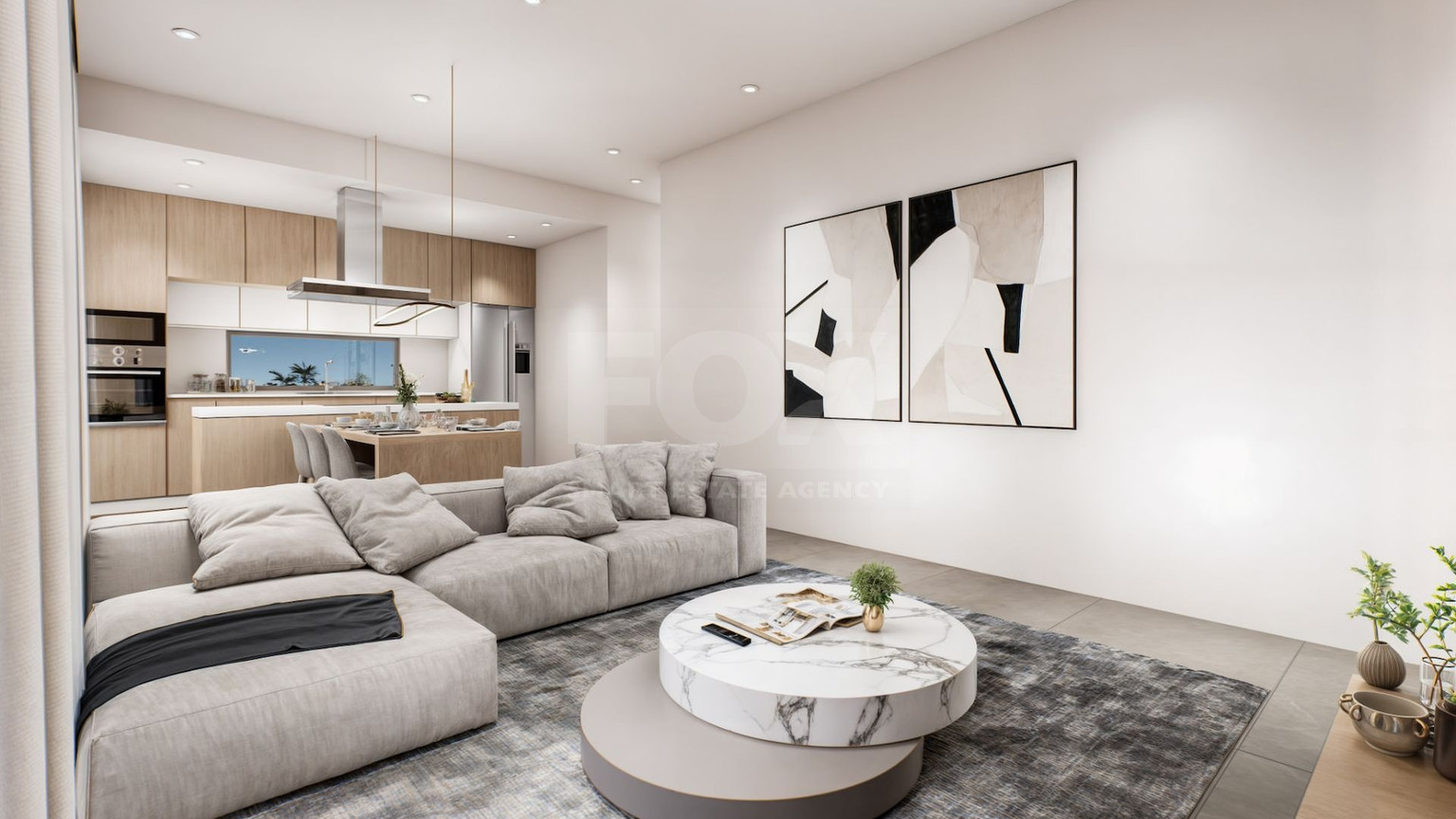 For sale , three bedroom apartment in Universal area near Paphos center