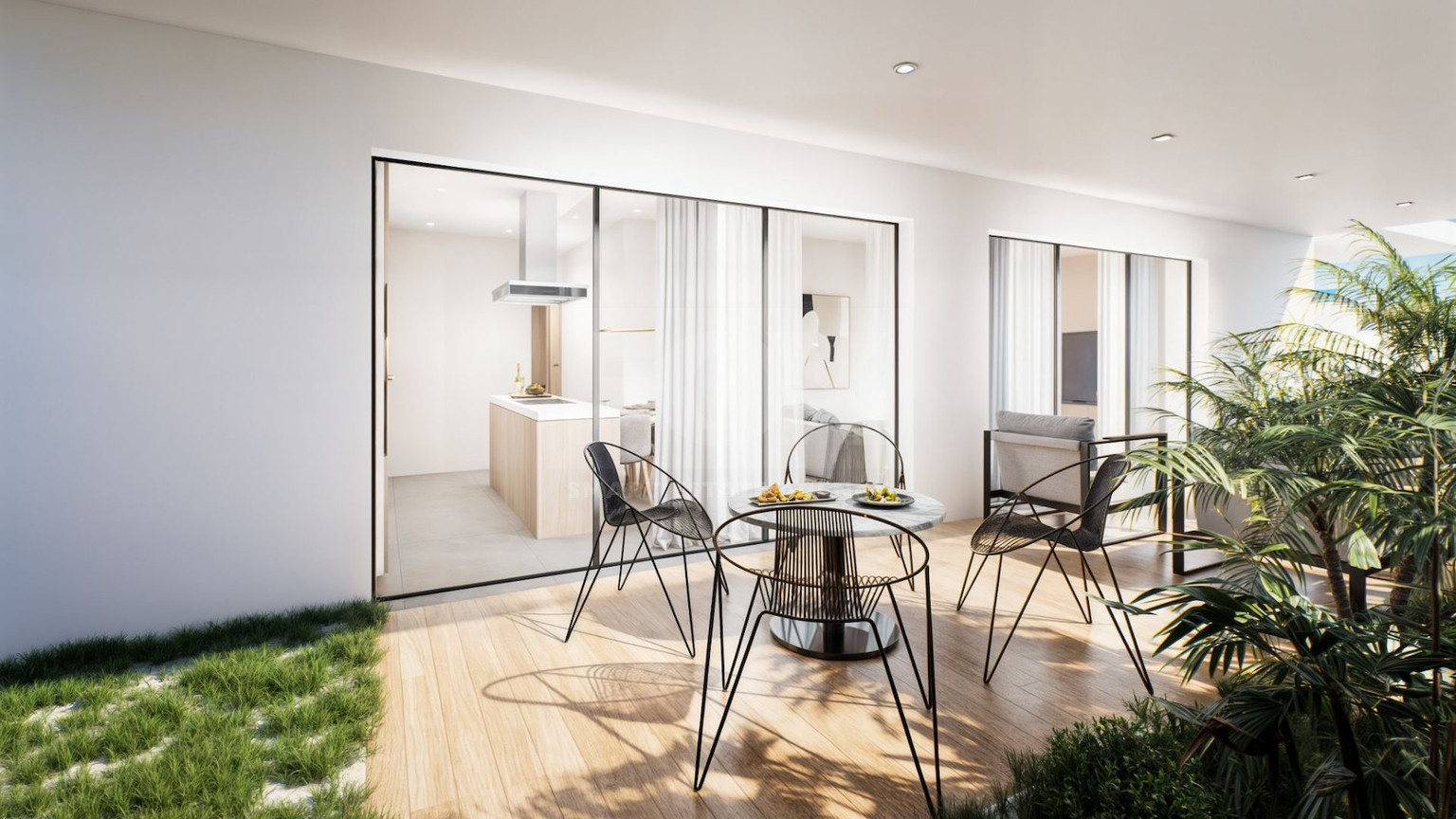 For sale , three bedroom apartment in Universal area near Paphos center
