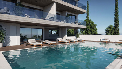 For sale , three bedroom apartment in Universal area near Paphos center