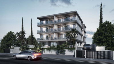 For sale , three bedroom apartment in Universal area near Paphos center