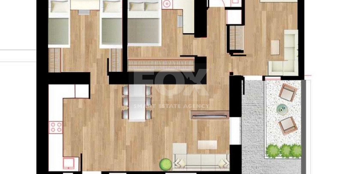 Three bedroom semi-detached in Paphos center