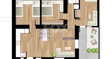 Three bedroom semi-detached in Paphos center