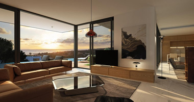 Six bedrooms outstanding villa, in an idyllic place in Sea Caves area,  of  Akamas