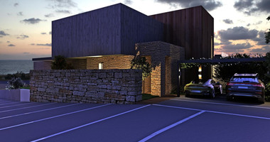 Six bedrooms outstanding villa, in an idyllic place in Sea Caves area,  of  Akamas