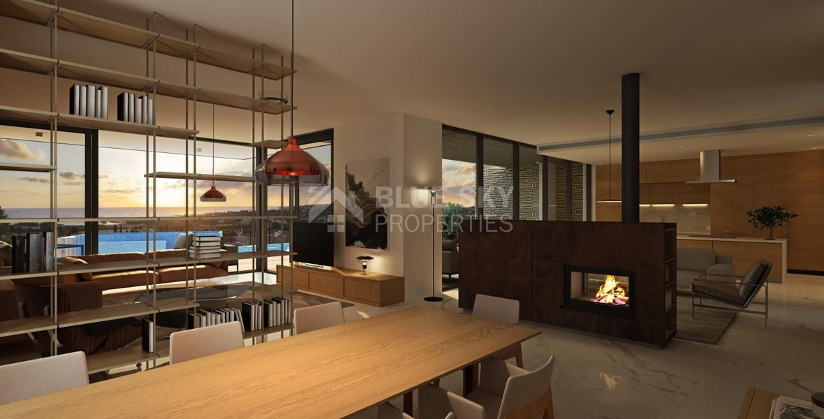 Six bedrooms outstanding villa, in an idyllic place in Sea Caves area,  of  Akamas