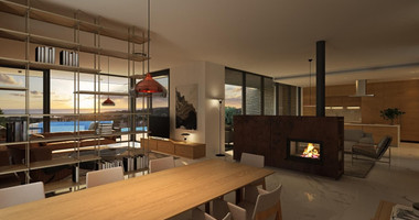 Six bedrooms outstanding villa, in an idyllic place in Sea Caves area,  of  Akamas