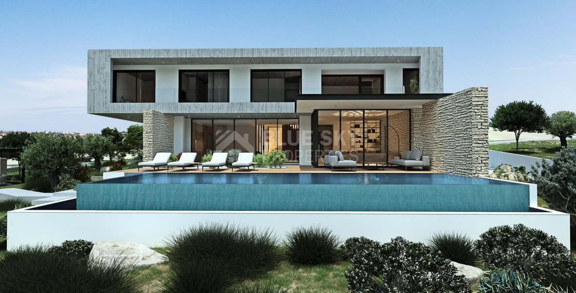 Six bedrooms outstanding villa, in an idyllic place in Sea Caves area,  of  Akamas