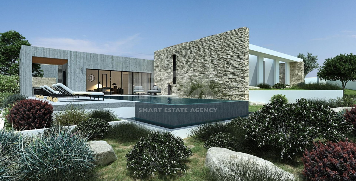 Six bedrooms outstanding villa, in an idyllic place in Sea Caves area,  of  Akamas