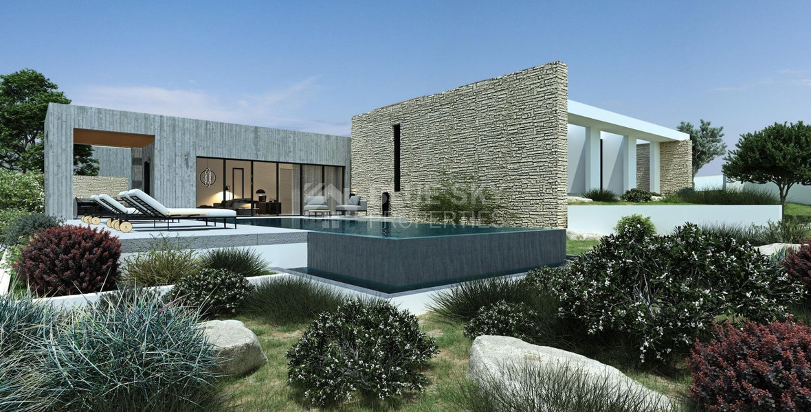 Six bedrooms outstanding villa, in an idyllic place in Sea Caves area,  of  Akamas
