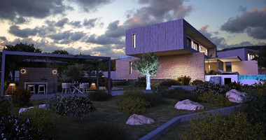 Six bedrooms outstanding villa, in an idyllic place in Sea Caves area,  of  Akamas