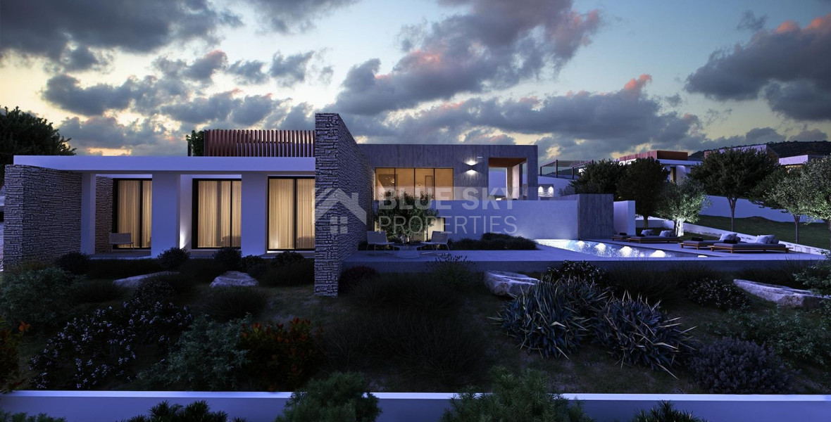 Six bedrooms outstanding villa, in an idyllic place in Sea Caves area,  of  Akamas