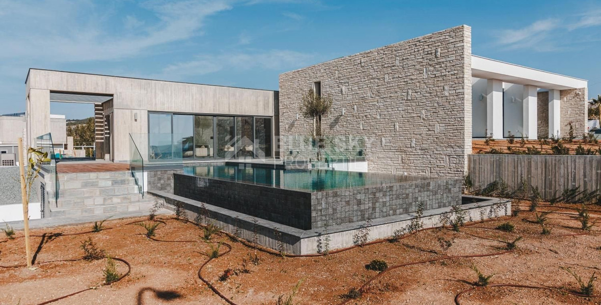 Six bedrooms outstanding villa, in an idyllic place in Sea Caves area,  of  Akamas