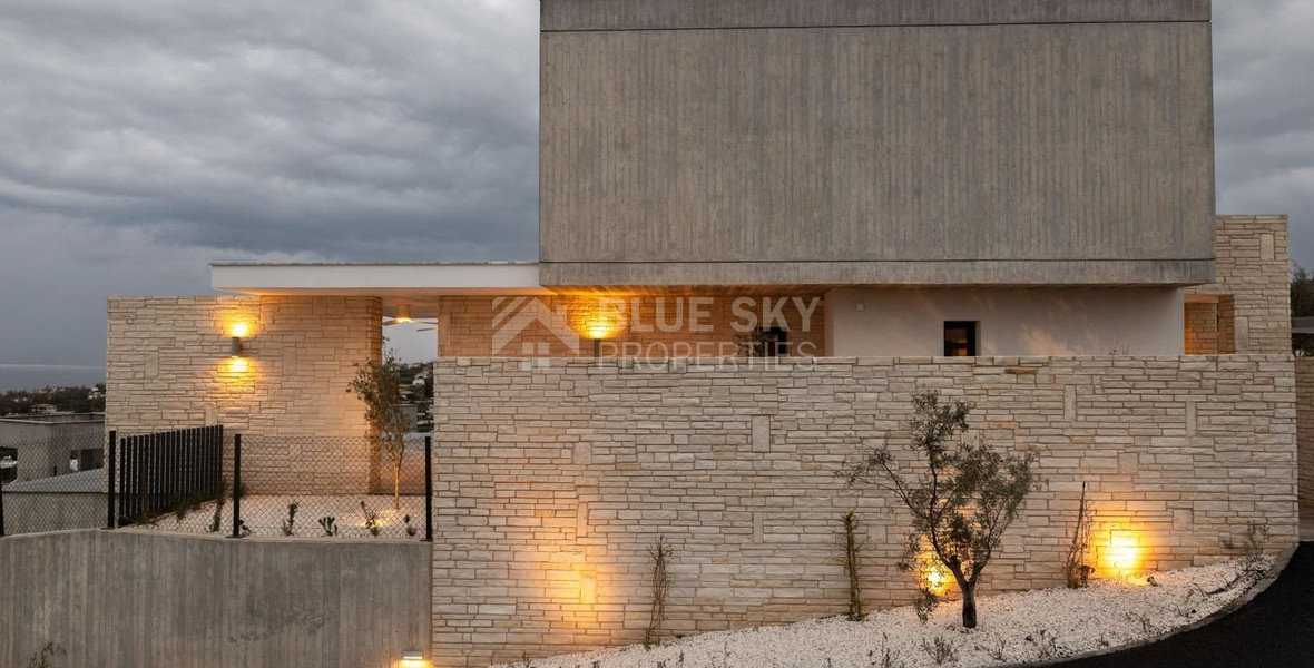 Six bedrooms outstanding villa, in an idyllic place in Sea Caves area,  of  Akamas