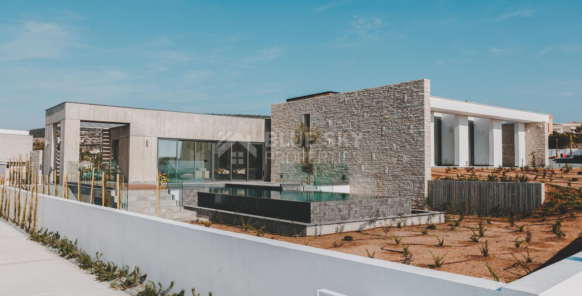 Six bedrooms outstanding villa, in an idyllic place in Sea Caves area,  of  Akamas