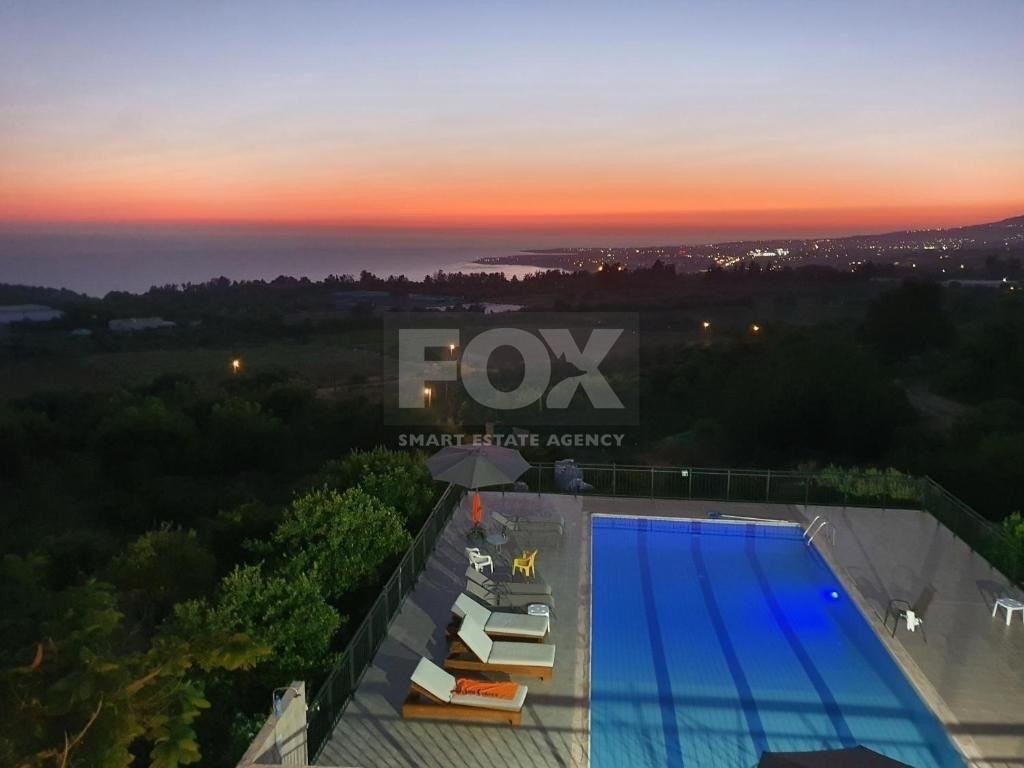 For Sale: Secluded and Stunning  Detached Villa with Panoramic Sea View in Kissonerga