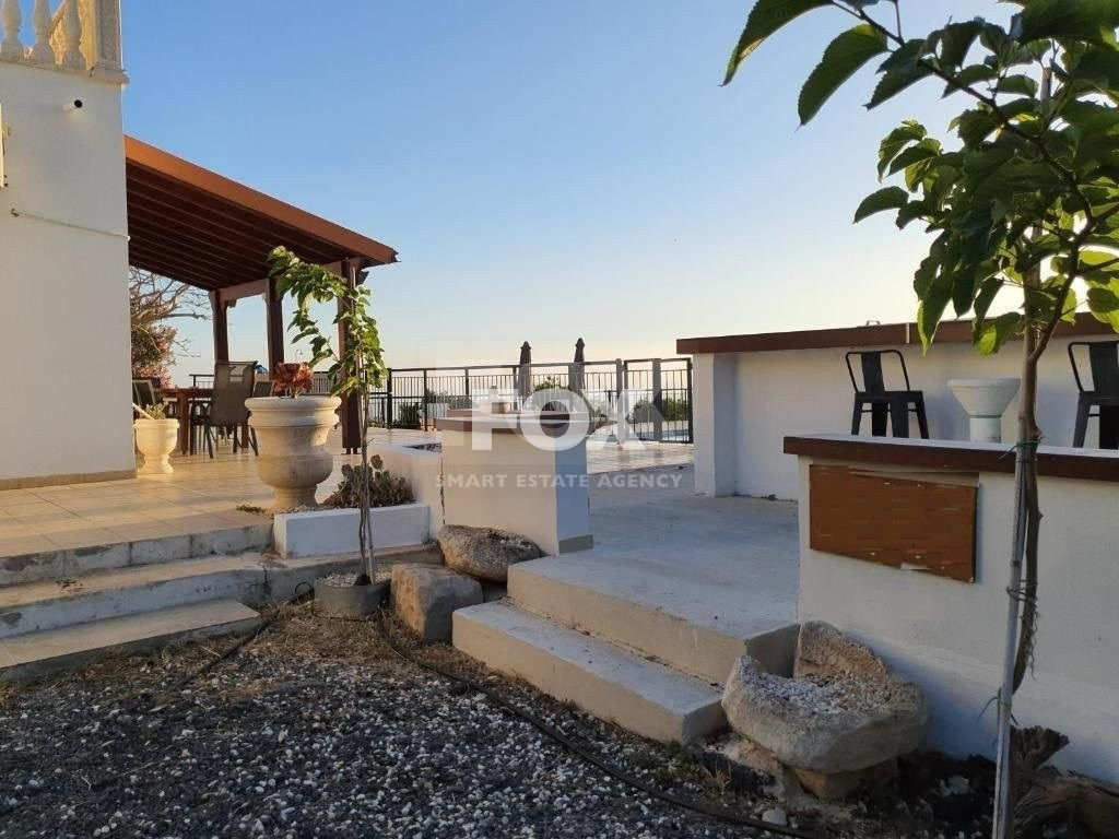 Secluded and Stunning  Detached Villa with Panoramic Sea View in Kissonerga