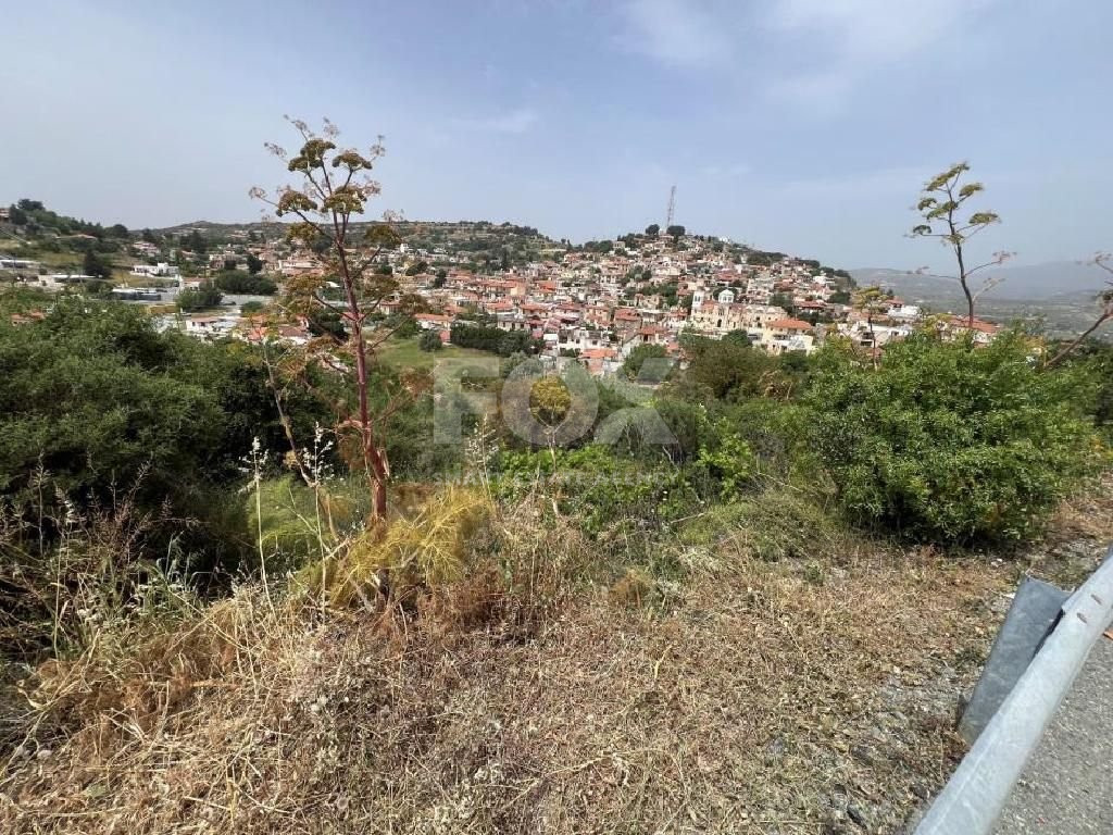 Spacious 2211 m2 field for sale in Pachna, Limassol